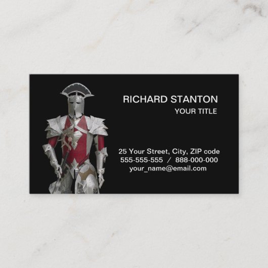 妖精の戦士 名刺 (正面)