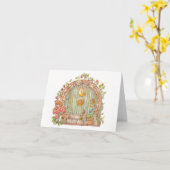 妖精の扉 カード (黄色い花)