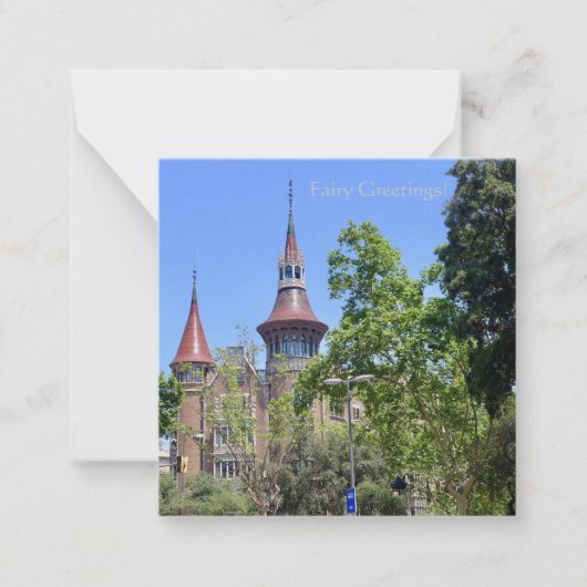 妖精の挨拶！ ノートカード (正面)