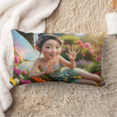 妖精の挨拶 ランバークッション (ブランケット)