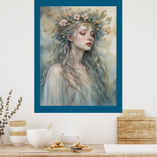 「妖精の日の出」 ポスター (キッチン)