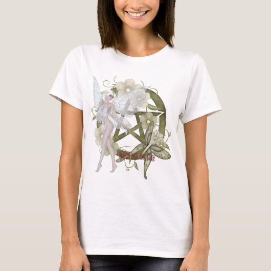 妖精の星形五角形 Tシャツ (正面)