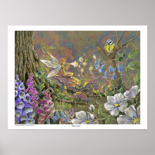 妖精の曲 ポスター (正面)