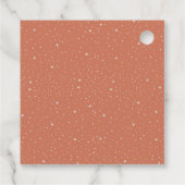 妖精の最初のウッドランド動物キノコの最初の誕生日 フェイバータグ (裏面)