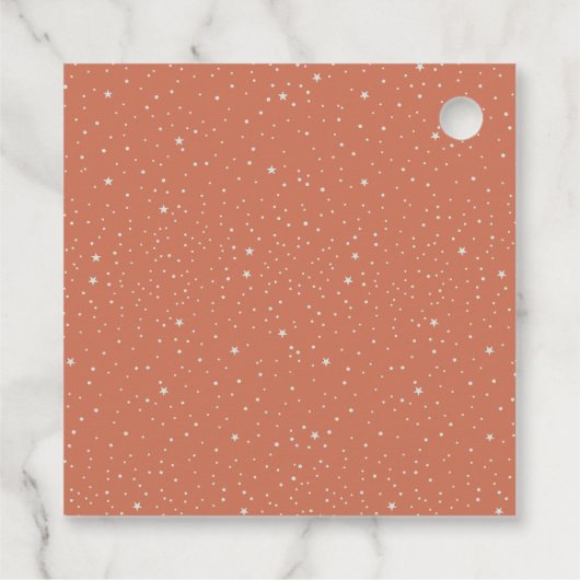 妖精の最初のウッドランド動物キノコの最初の誕生日 フェイバータグ (裏面)