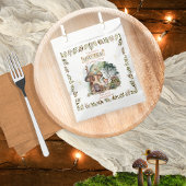 妖精の最初のウッドランド動物キノコの最初の誕生日 フェイバーバッグ