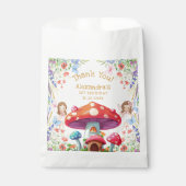 妖精の最初のフローラ女の子1st誕生日ありがとう フェイバーバッグ (正面)