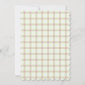 妖精の最初の女の子の1歳の誕生日パーティー オーダーメイド 招待状 (裏面)