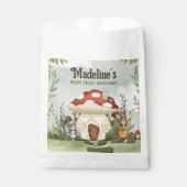 妖精の最初の誕生日キノコ樹林動物 フェイバーバッグ (正面)