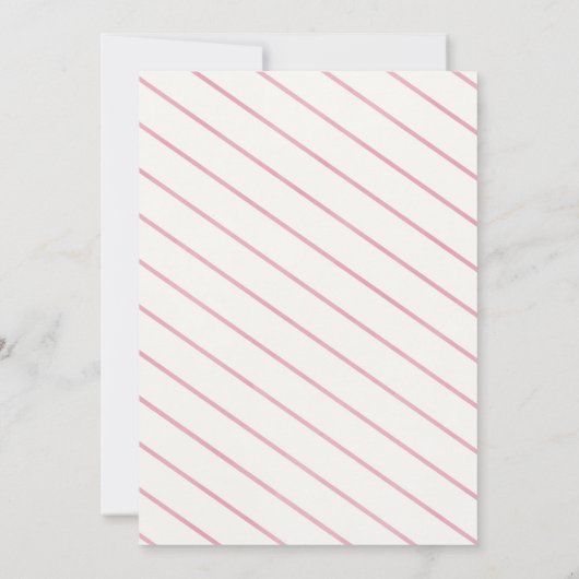 妖精の最初の誕生日パーティフェリー招待状 招待状 (裏面)