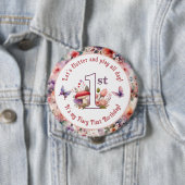 妖精の最初の誕生日フェアリーコアの誕生日ガール 缶バッジ (インサイチュ)