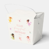 妖精の最初の魅惑された妖精の最初の誕生日パーティー フェイバーボックス (裏面サイド)