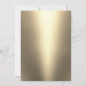 妖精の最初の魅惑の森の女の子1歳の誕生日 招待状 (裏面)