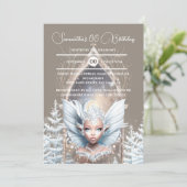 妖精の月の冬の女王の魔法のポータル魅惑 招待状 (スタンド正面)