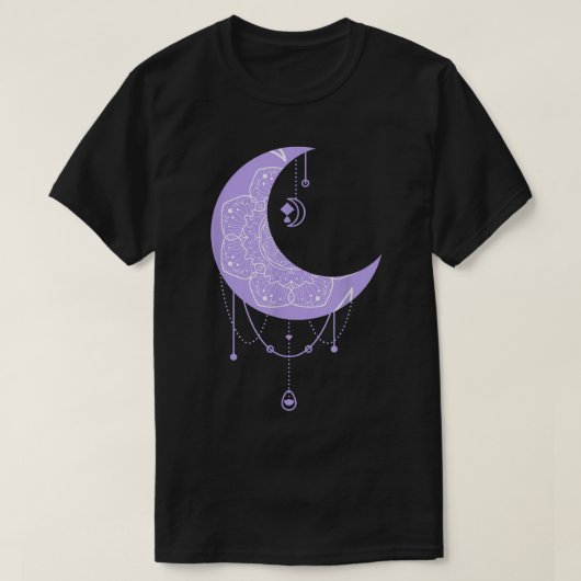 妖精の月の天の魔女グラフィックティー Tシャツ (デザイン正面)