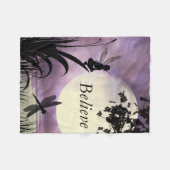 妖精の月光はフリースブランケットを信じます フリースブランケット (正面(横))