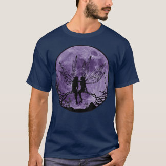妖精の月光,神秘的,魔法,妖精,ウサギ Tシャツ