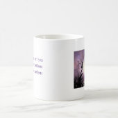 妖精の月明りの池のマグ コーヒーマグカップ (中央)