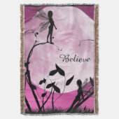 妖精の月毛布の投球 スローブランケット (正面縦)