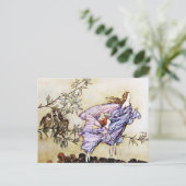 妖精の木のはがき ポストカード (スタンド正面)