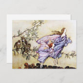 妖精の木のはがき ポストカード (正面/裏面)