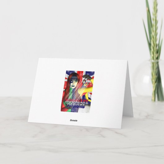 妖精の木の家を持つ父のデイカード カード (裏面)