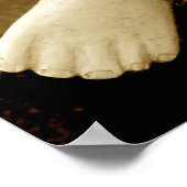 妖精の本の読ポスターの彫刻 ポスター (角)