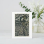 妖精の村と住居の逆転した景観 ポストカード (スタンド正面)