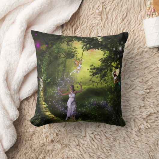 妖精の枕 クッション (ブランケット)