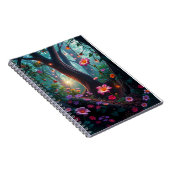 妖精の森お洒落の太陽の光 ノートブック (右側)