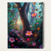 妖精の森お洒落の太陽の光 プランナー手帳 (裏面)