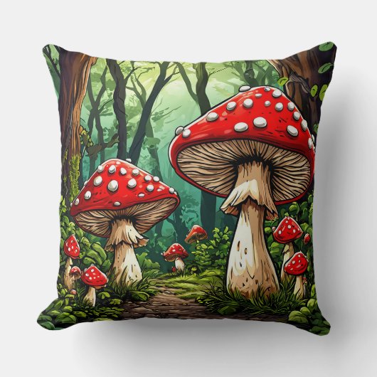 妖精の森🍄のほっこりギフト✨ クッション (正面)