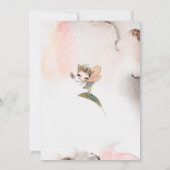 妖精の森のファーストバースデー招待状, 魔法の 招待状 (裏面)