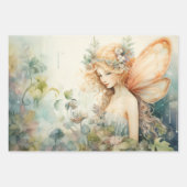 妖精の森の切り離し装飾紙 ラッピングペーパーシート (正面2)