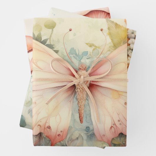 妖精の森の切り離し装飾紙 ラッピングペーパーシート (インサイチュ)