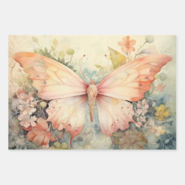 妖精の森の切り離し装飾紙 ラッピングペーパーシート