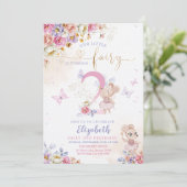 妖精の森の少女の誕生日魔法 招待状 (スタンド正面)