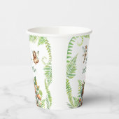 妖精の森の庭男女兼用1歳の誕生日 紙コップ (左)