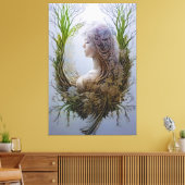 妖精の森の雰囲気 キャンバスプリント (インサイチュ (リビング))