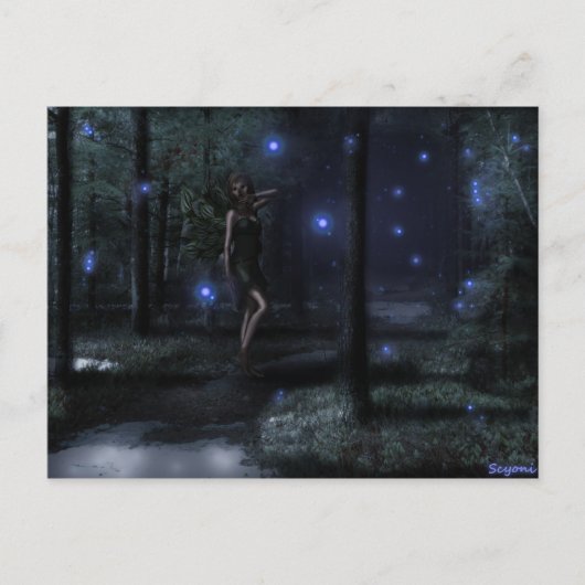 妖精の森はがき ポストカード (正面)