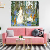 妖精の森 キャンバスプリント (インサイチュ (リビング))