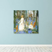 妖精の森 キャンバスプリント (インサイチュ (ウッドフロア))
