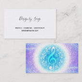 妖精の歌 名刺 (正面/裏面)