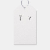 妖精の母と子 ギフトタグ (裏面)