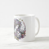 妖精の母と子 コーヒーマグカップ (正面右)