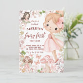 妖精の水彩フラワール ガールズ 1歳の誕生日 (スタンド正面)