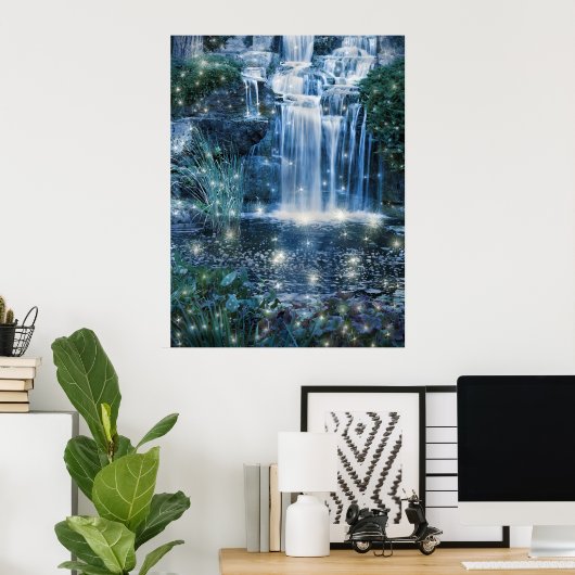 妖精の滝 ポスター (ホームオフィス)