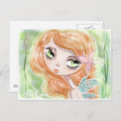 妖精の漫画の郵便はがき ポストカード (正面/裏面)