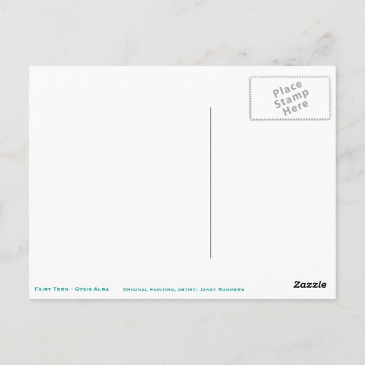 妖精の灯 ポストカード (裏面)