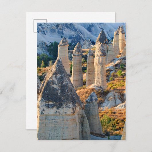 妖精の煙突、ゴレメ ポストカード (正面/裏面)